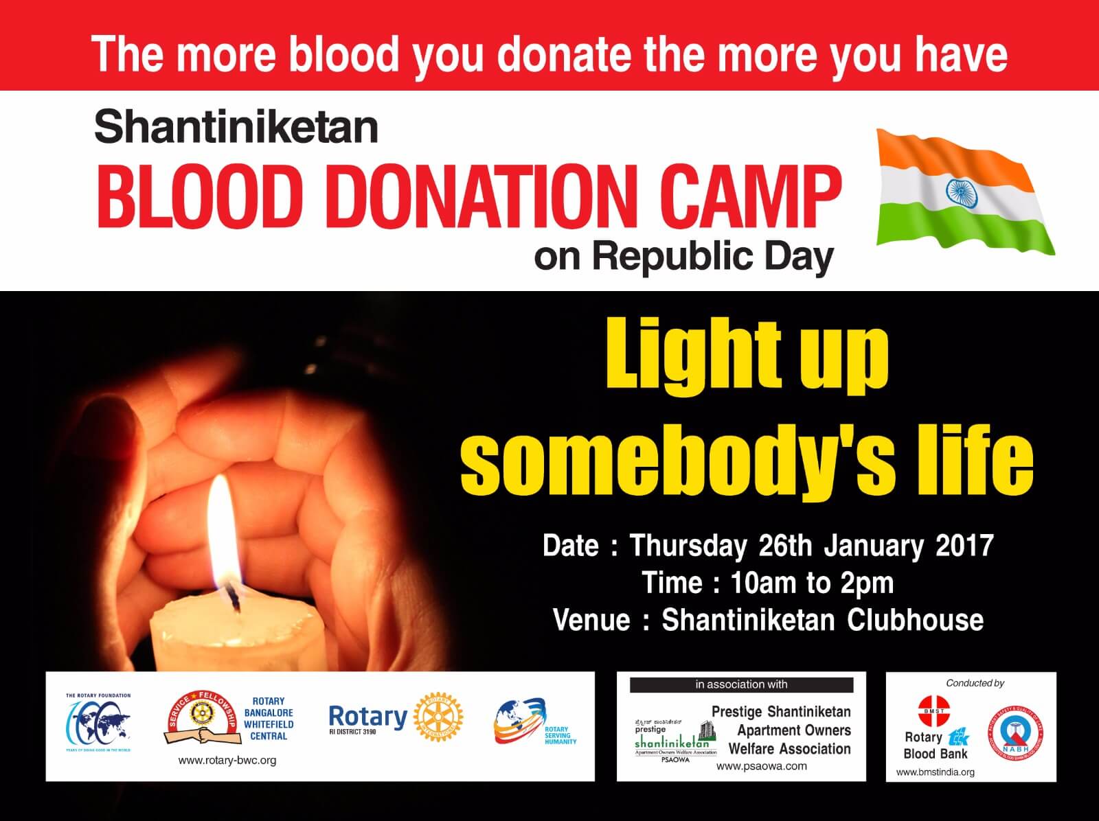 Blood Donation Camp – Shantiniketan – Update